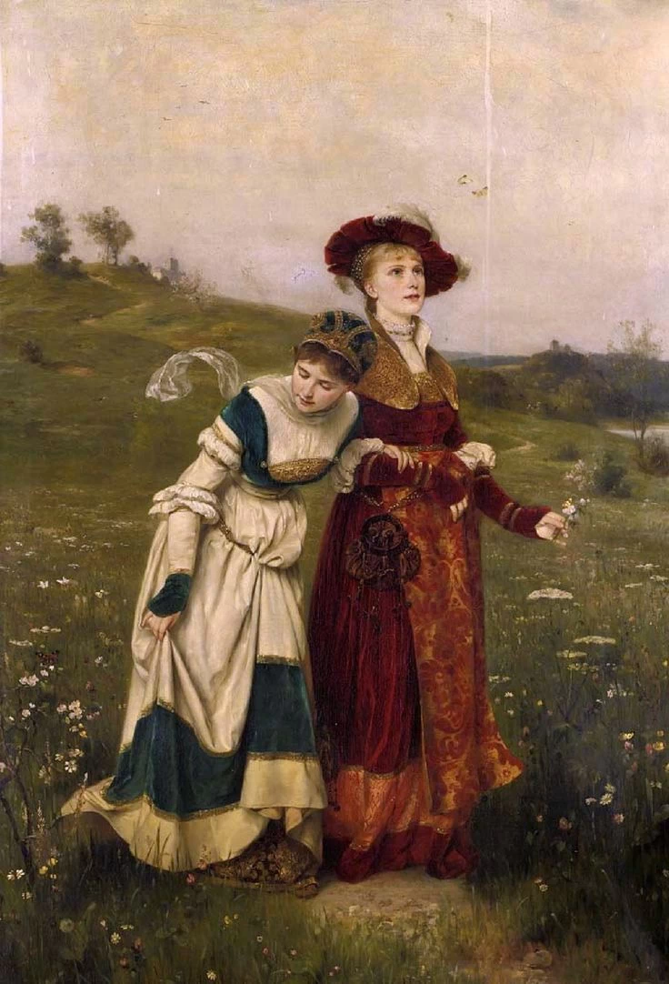 Eduard Niczky - Raccogliere i fiori primaverili